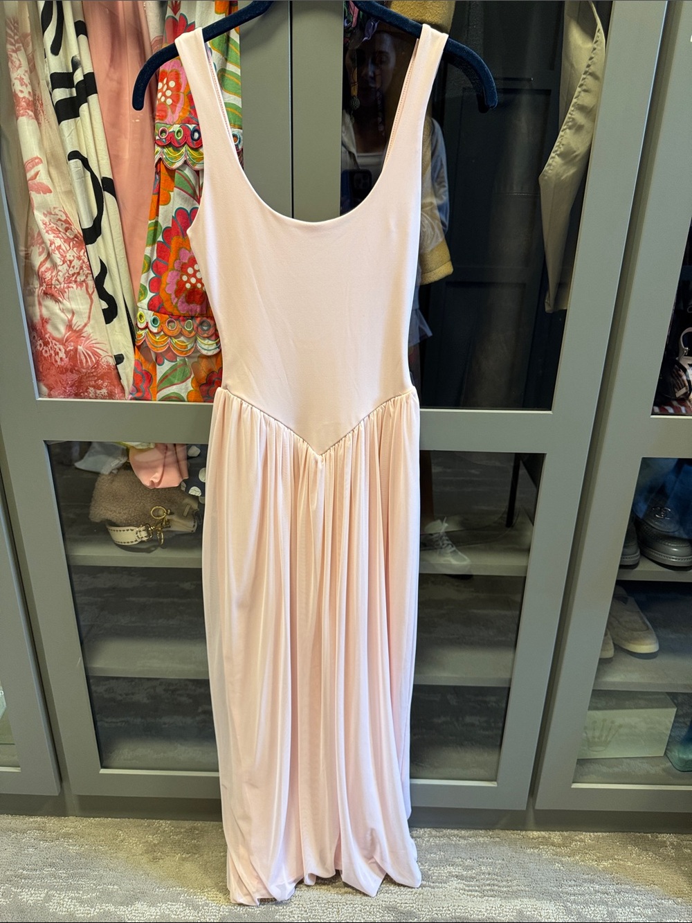 Zara Pale Pink Maxi Dress